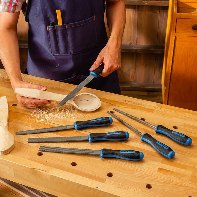 Rockler 6-Piece Wood Rasp Set